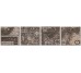 Плитка 10x10 Ins. S/4 Pattern Mq Gr - Riabita Il Cotto - 1046942 з колекції Riabita Il Cotto Cir