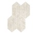 Мозаїка Travertino Cross Bianco Mosaico Losanga - 29.4x40.7 RCL9 Realstone_Travertino з колекції Realstone_Travertino Ragno