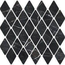 Мозаїка Calacatta Black Mos Rombi Lap - 31x33.5 CH03MRBL Charm Experience з колекції Charm Experience Мозаїка Calacatta Black Mos Rombi Lap - 31x33.5 CH03MRBL Charm Experience з колекції Charm Experience