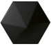 Плитка 10,7*12,4 Oberland Black Matt 24430 Magical 3 Equipe з колекції Magical 3 Equipe