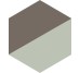 Плитка (20x23) Half Shadow E - Navone из коллекции Navone Bisazza