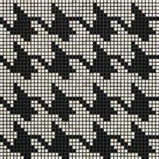 Мозаїка Pie De Poule Nero 29.3x29.3 Decori Opus Romano з колекції Decori Opus Romano Мозаїка Pie De Poule Nero 29.3x29.3 Decori Opus Romano з колекції Decori Opus Romano