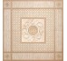 Декор (100x100) 17285 Rosone Almond-Beige - Venere з колекції Venere Versace