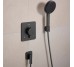 28885340 HG Porter Fine Тримач для ручного душу, brushed black chrome (1 сорт)