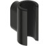 28885340 HG Porter Fine Тримач для ручного душу, brushed black chrome (1 сорт)