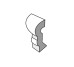 L-елемент (6x3) 1042333 C-Cap Fiorito Beige - Marble Style з колекції Marble Style Serenissima