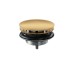 Донний клапан з фіксованою кришкою Axor для умивальників Brushed Gold Optic 51301250