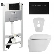 Комплект 5в1 (OLI120, Slim black, REM VORTEX унитаз с UF сиденьем, шум.пр.) Oli Португалия  — страница 3