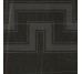 Декор (59x59) 593T9PF Fascia Bernini Nero L - Marmore з колекції Marmore Emilceramica