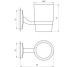 Стакан одинарний Globus Lux RM 1101 Globus Lux
