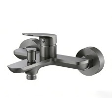 Змішувач настінний для ванни з ручним душем MORI GUN METALL