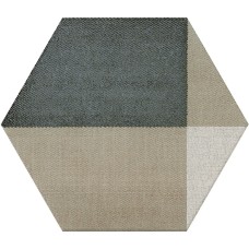 K·38 HEXTANGRAM FABRIC TAUPЕ 28.5х33 (шестигранник) (плитка для підлоги та стін)