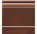 Плінтус Zoccolo Dark Caramel Craquele 20x20 Epoque Ceramiche Grazia з колекції Epoque Ceramiche Grazia