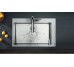 Змішувач Metris Select 320 2jet кухонний на 2 отвори з витяжним виливом Sbox Chrome (73806000)