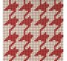 Мозаїка Pie De Poule Rosso 29.3x29.3 Decori Opus Romano Bisazza з колекції Decori Opus Romano Bisazza