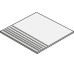 Ступенька 45x45 Peldano Grey-Granit-C457 из коллекции Granit Aleluia