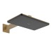 Верхній душ Raindance Alive Q 340/210 2jet EcoSmart з тримачем Brushed Bronze (24551140)
