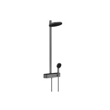 Душова система Pulsify Showerpipe 260 2jet 400 EcoSmart, Brushed Black Chrome (24241340) Душова система Pulsify Showerpipe 260 2jet 400 EcoSmart, Brushed Black Chrome (24241340)