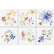 Декор Boontje 2 Bianco Extra 20x20 Primavera Colore з колекції Primavera Colore Декор Boontje 2 Bianco Extra 20x20 Primavera Colore з колекції Primavera Colore