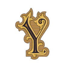 Декор 14,5x19,4 Lettera Bianca Y - Alphabet - 489640 з колекції Alphabet Alphabet Керамічна плитка Versace — сторінка 3