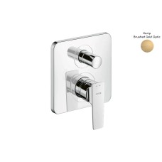 Змішувач Axor Citterio E прихованого монтажу ванна/душ, Brushed Gold Optic 36455250 Змішувач Axor Citterio E прихованого монтажу ванна/душ, Brushed Gold Optic 36455250