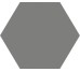Плитка Grey 23.2x26.7 Hexa ITT из коллекции Hexa ITT