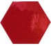 Плитка (17.5x20) 20526 Hexatile Rojo Brillo - Hexatile з колекції Hexatile Equipe