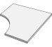 Бортик для басейну 59,5x59,5 Ang. T. Tondo Rue D. S. Cloud Blanc - Rue de St. Cloud - RUEATT10 з колекції Rue de St. Cloud Ascot