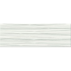 ECOSTA WHITE INSERTO STRIPES SILVER 25х75 (плитка настенная, декор)