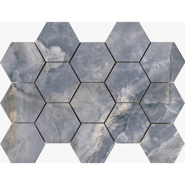 Декор 32,5*22,5 Cr Lux Noor Berry Hexagonos Pamesa