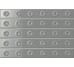 Плитка 21.1x31.5 BOPDLG02 punto down glossy gris Mutina Punto з колекції Punto Mutina