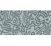 Декор (23.7x47.8) 16363- Decoroshapesbgreyrettificato - The Wall з колекції The Wall Settecento