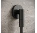 28882340 HG FixFit Fine S Шланговое подключение, brushed black chrome (1 сорт)