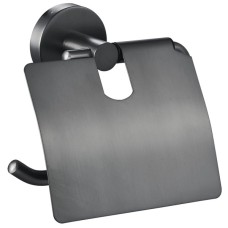 25063 GLORIA GUN METAL Тримач для паперу закритий (1 сорт) 25063 GLORIA GUN METAL Тримач для паперу закритий (1 сорт)