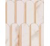 Мозаїка 28.2x31 fQKO Roma Gold Calacatta Oro/Onice Miele Archs Mosaico FAP Roma Gold з колекції Roma Gold FAP