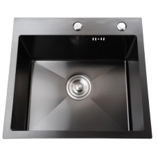 Мийка кухонна 3mm 500х450 Графіт 5045HG Mira мийки Китай
