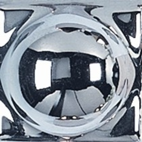 ADNE8058 ROMBO TACO ESFERA PLATA 2x2 (декоративна вставка)