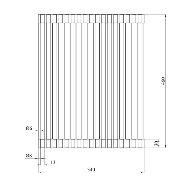 Сушарка для посуду Kroner KRP Matte - SCH4333-2 Kroner