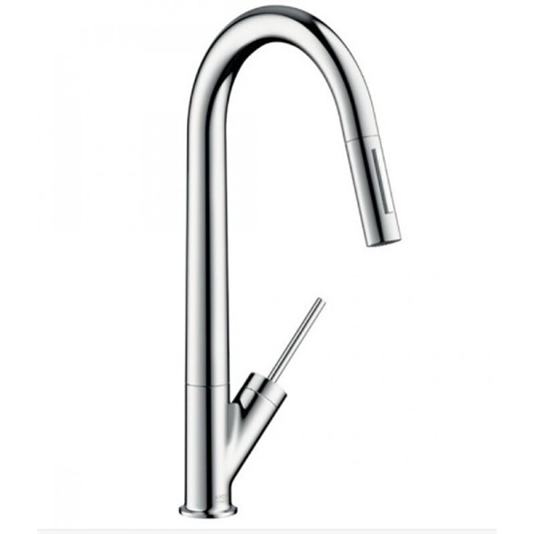 Змішувач Axor Starck 110/150 для кухні, Stainless Steel Finish 10821800
