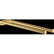 AddStoris Полотенцедержатель 44.5 см двойной неподвижный Polished Gold Optic (41770990)