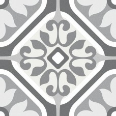 Декор Flor Grey 33.15x33.15 Atelier з колекції Atelier Atelier Керамічна плитка Gayafores