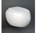 CLOSC3901WH + CLOWC1446AWHA CLOUD Унитаз подвесной с крышкой Duroplast, SLIM, Soft Close, Quick Release, безободковый, белый глянец (1 сорт)
