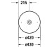 CAPE COD Умивальник на стільницю D 43 см (2328430000)