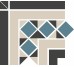 Спецелемент Novgorod Corner 16.6x16.6 Borders Top Cer з колекції Borders TopCer