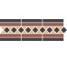 Бордюр Border 2 Strip Stand. 42x14.5 Guilford Top Cer з колекції Guilford TopCer