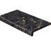 Сходинка (33x45) 729000 Marble Black Gr. Nat. - I Marmi di Rex з колекції I Marmi di Rex Rex