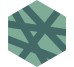 Плитка (20x23) Wire Teal E - Navone з колекції Navone Bisazza