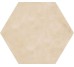 Плитка (25x21.6) 0089 TER.AVORIO ESAGONA - Terra з колекції Terra Marca Corona