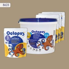 Двокомпонентна епоксидна затирка фуга для плитки і мозаїки ТМ "OCTOPUS",  колір 8623 5 кг.