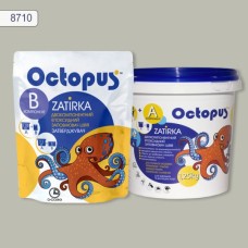 Двокомпонентна епоксидна затирка фуга для плитки і мозаїки ТМ "OCTOPUS", колір 8710 1,25 кг. Octopus